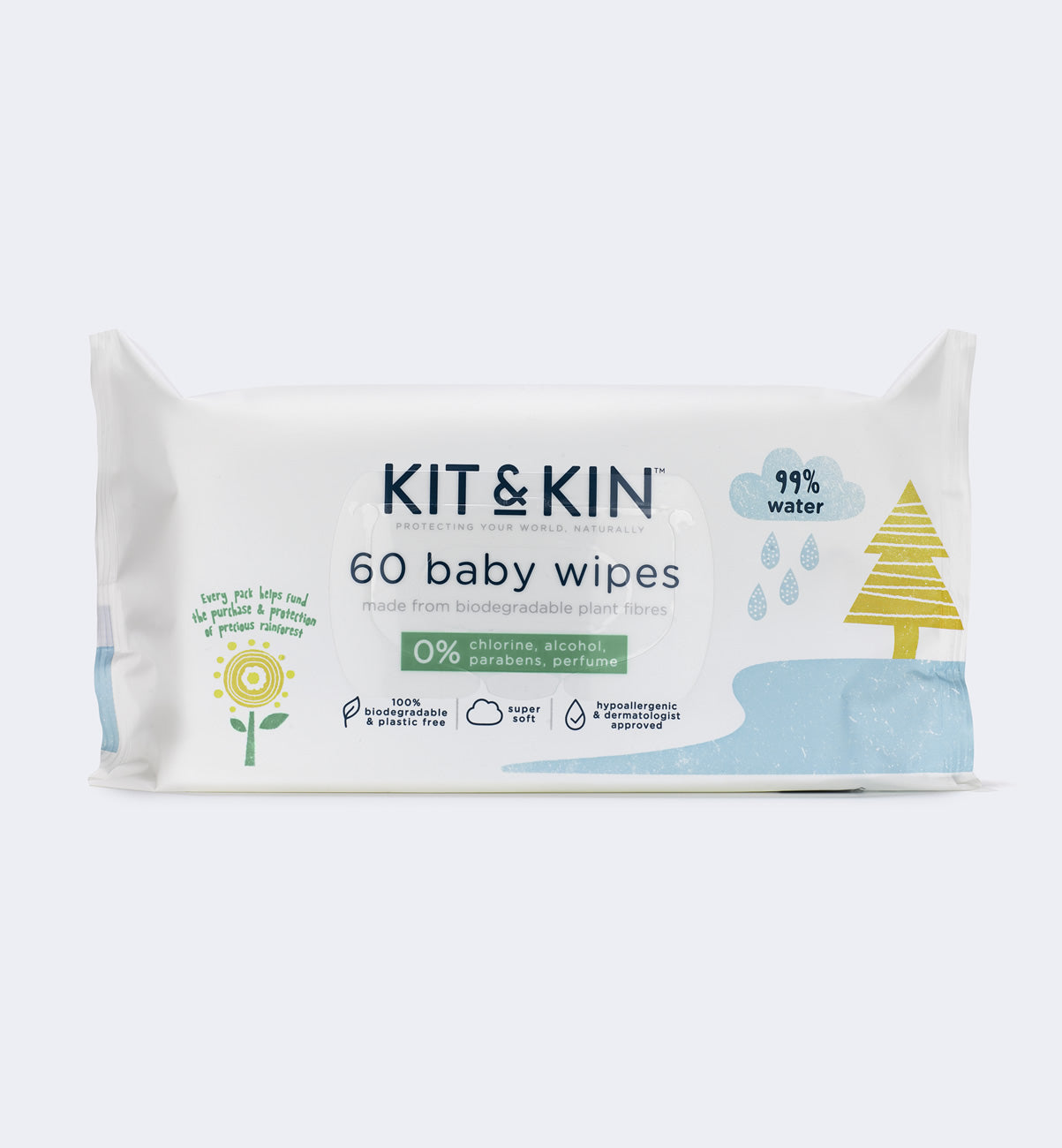Kit and Kin Hypoallergenic baby wipes